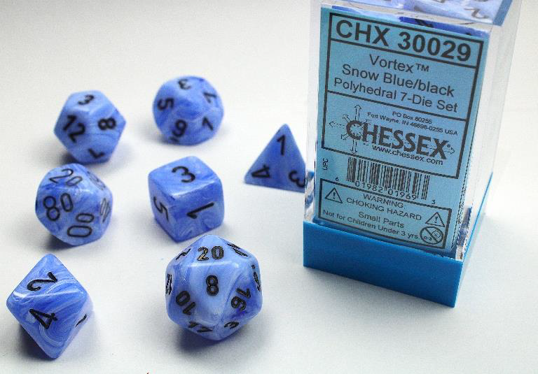 Chessex W10 Vortex 24mm Würfel Dice für Boardgames Sammelkartenspiele TCGs 
